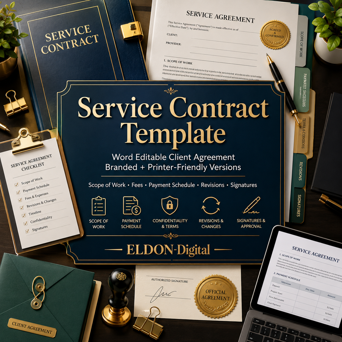 Service Contract Template Word