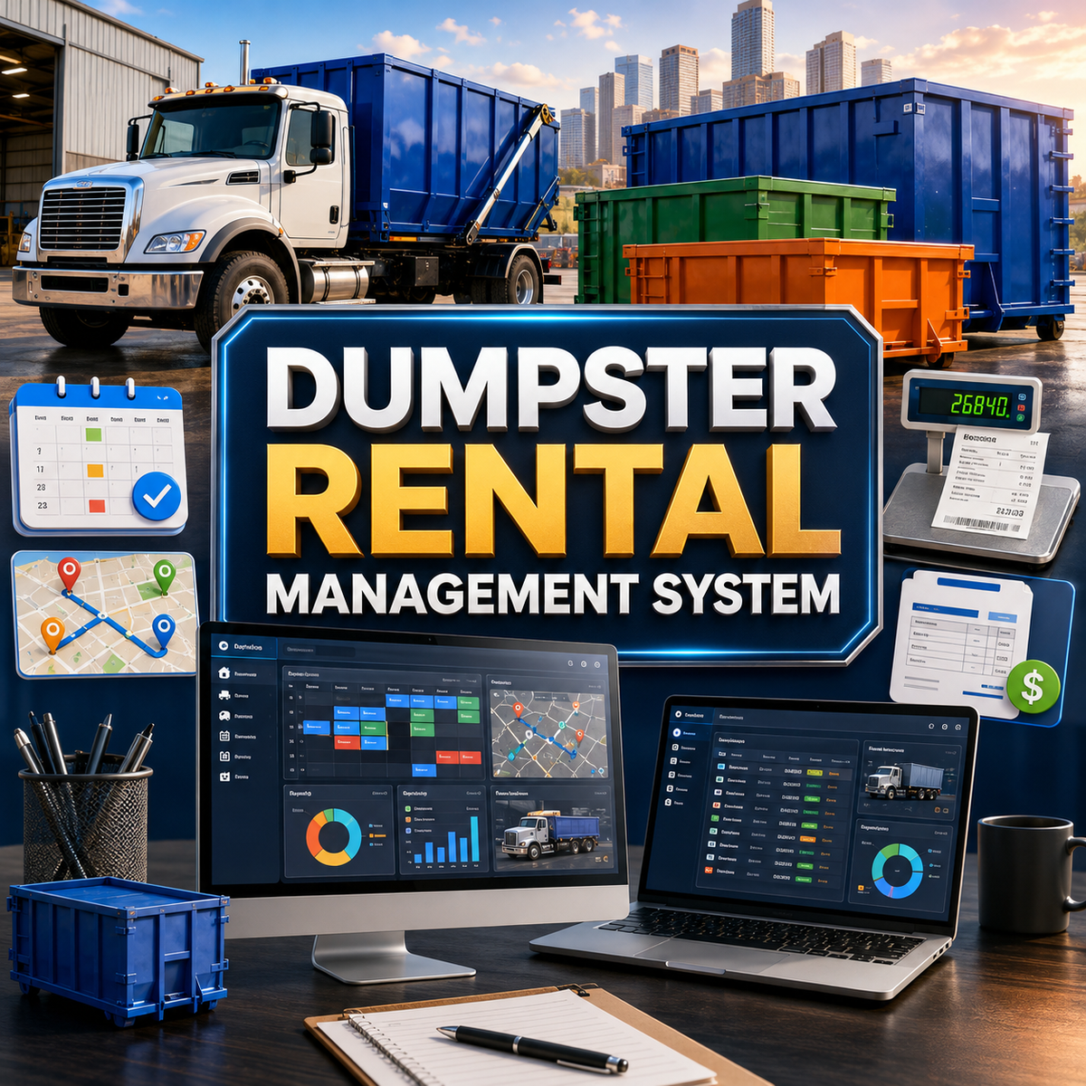 Dumpster Rental Management Software