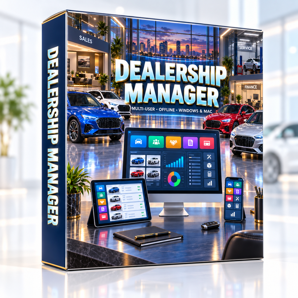 Multi-User Car Dealership Management Software