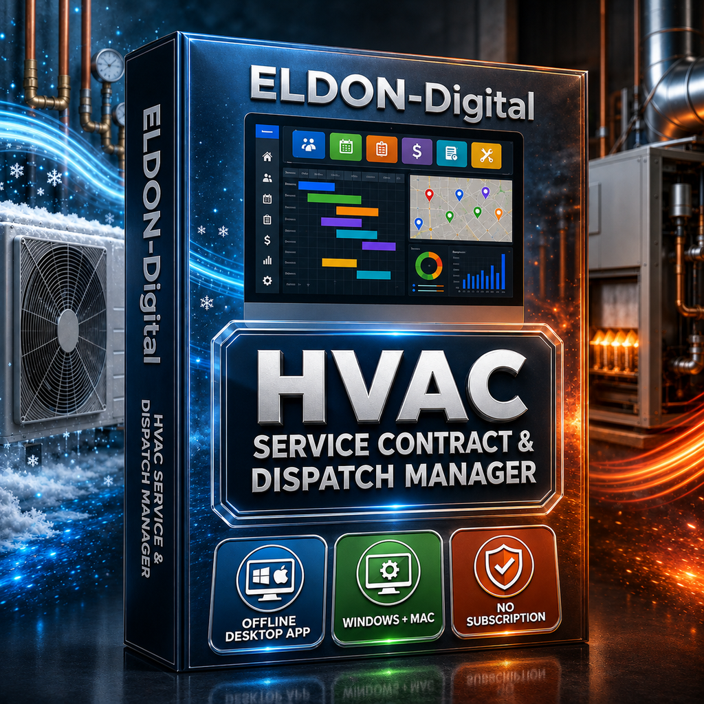 HVAC Service Contract and Dispatch Manager