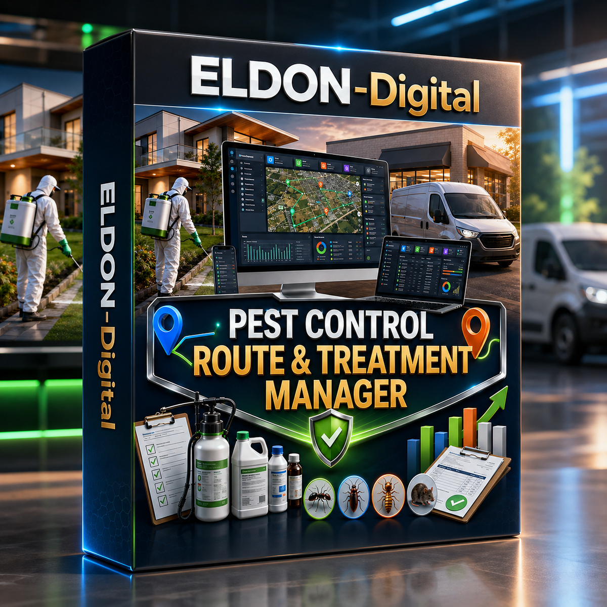 Pest Control Business Software for Windows and Mac