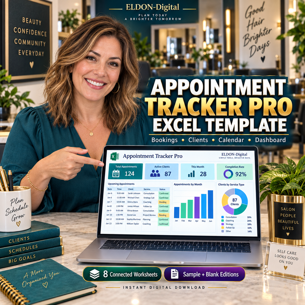 Appointment Tracker Excel Template