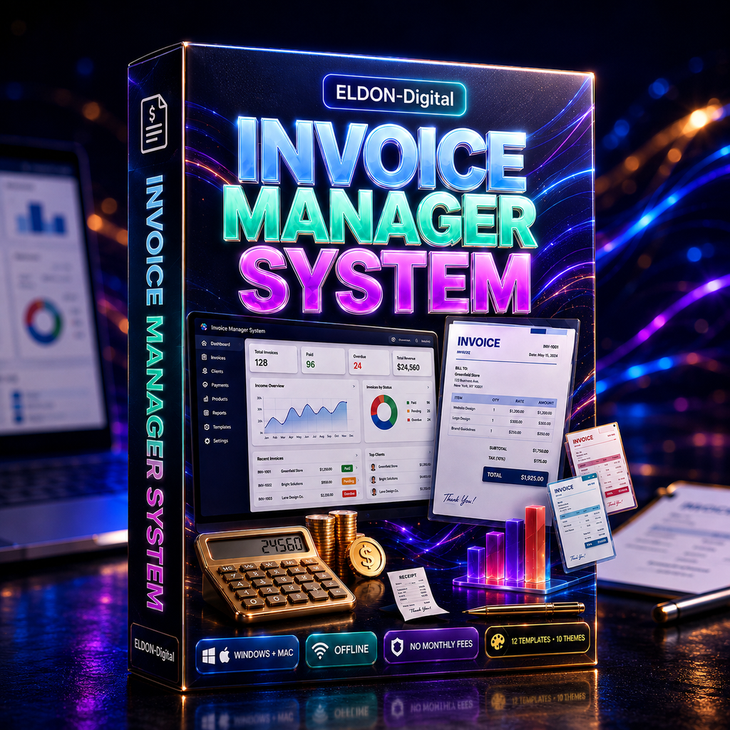 Invoice Manager System Software