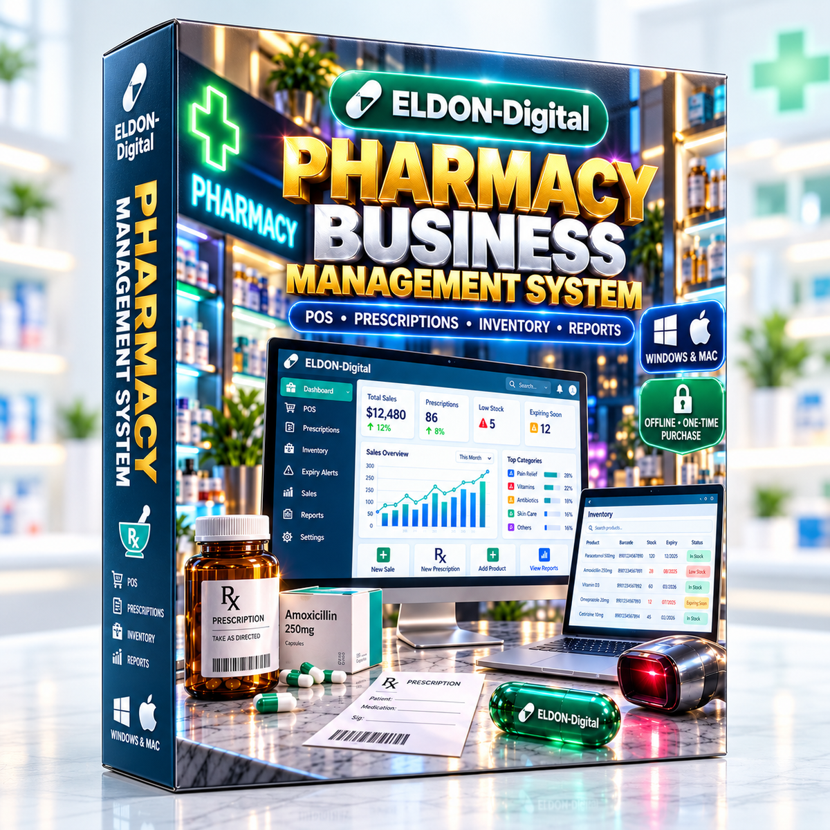 Pharmacy Business Management System