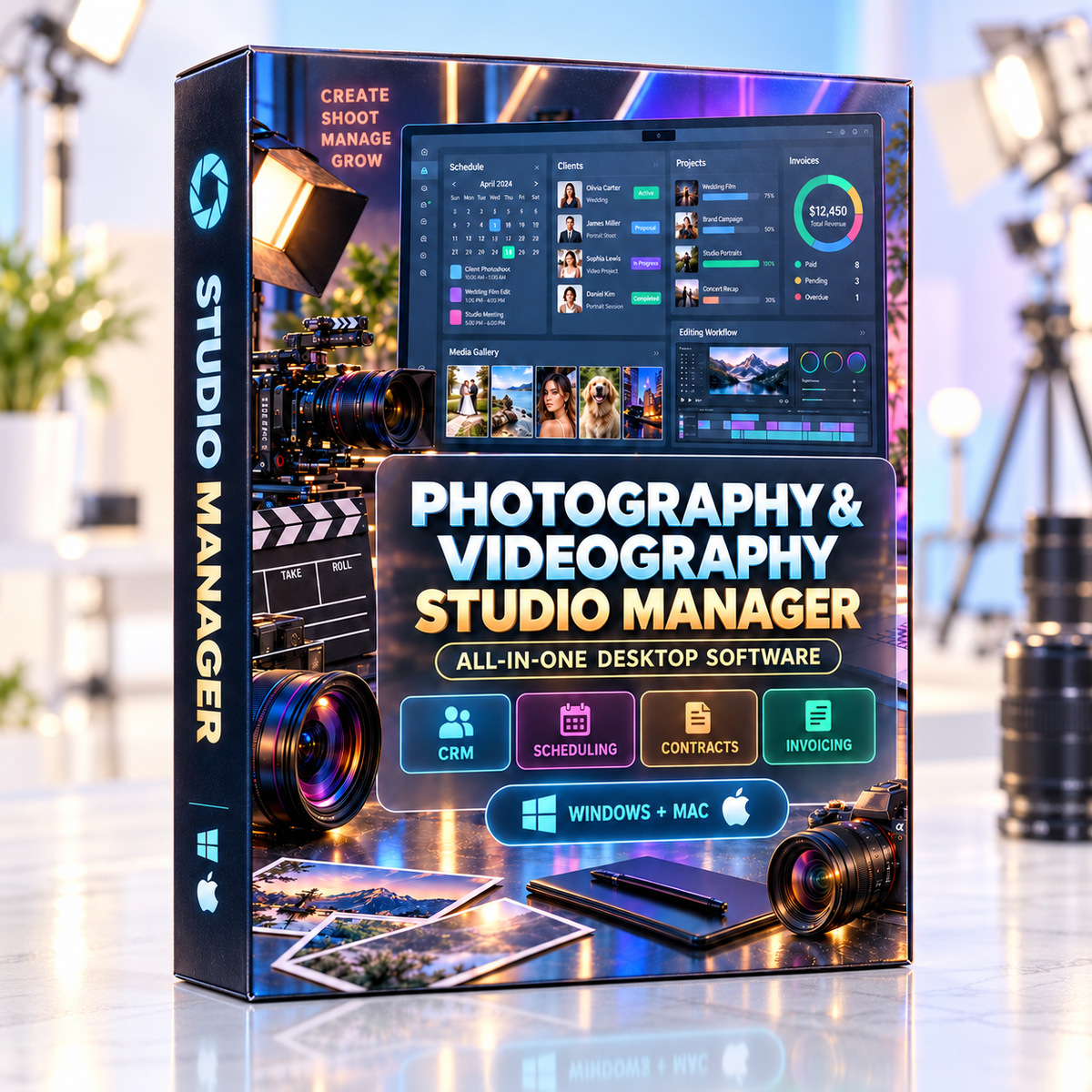 Photography and Videography Studio Manager
