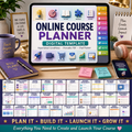 Online Course Planner Digital Planner GoodNotes iPad