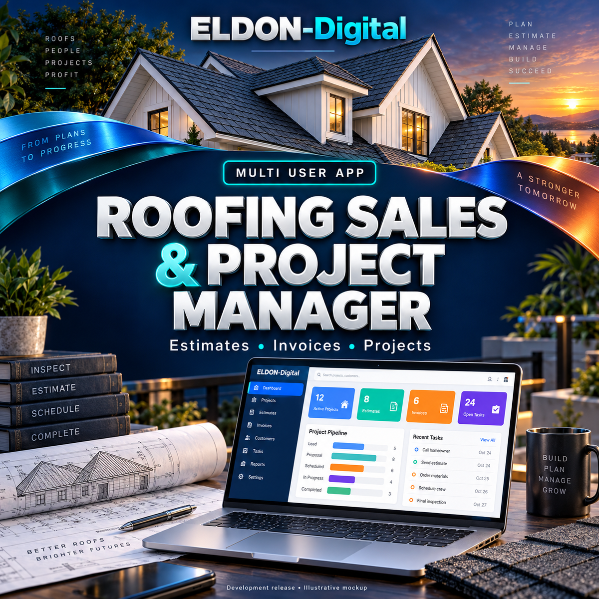Roofing Business Software for Windows
