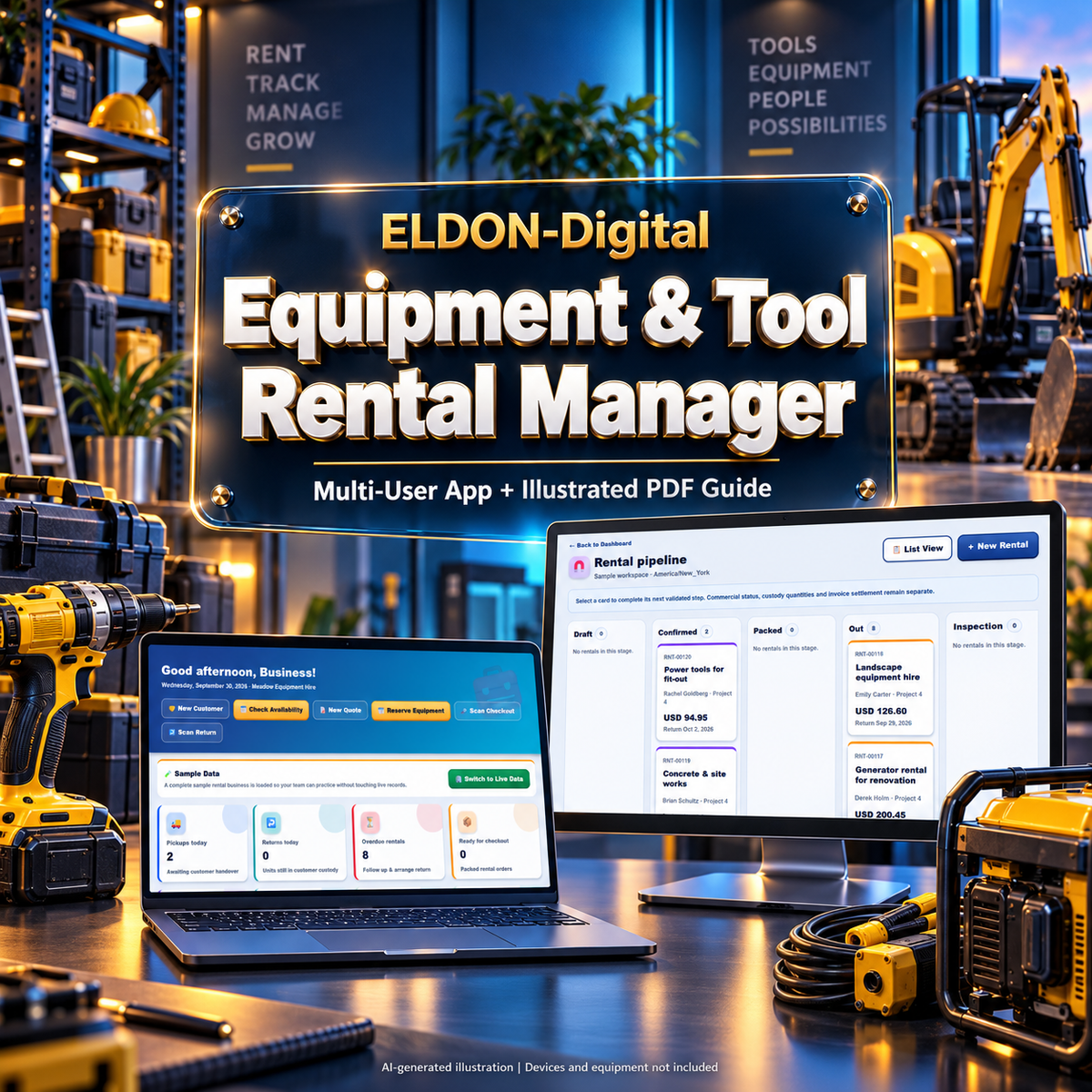 Equipment Rental Management Software