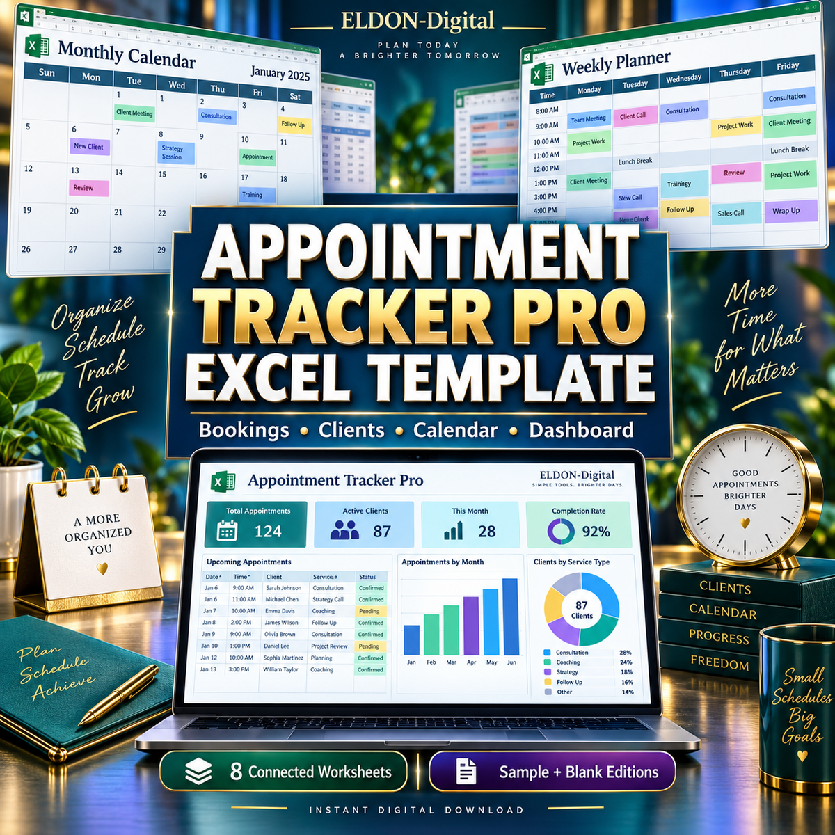 Appointment Tracker Excel Template