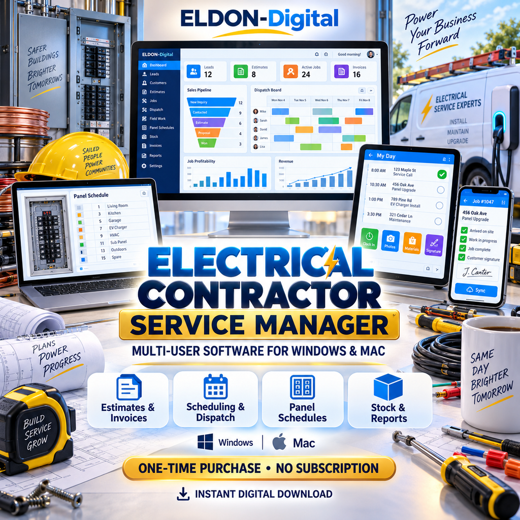 Electrical Contractor Software
