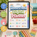 Homeschool Planner Digital Planner GoodNotes iPad