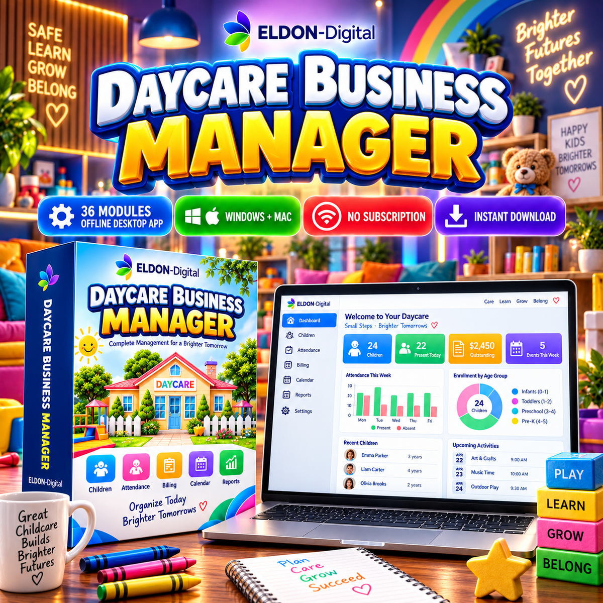 Daycare Business Management Software