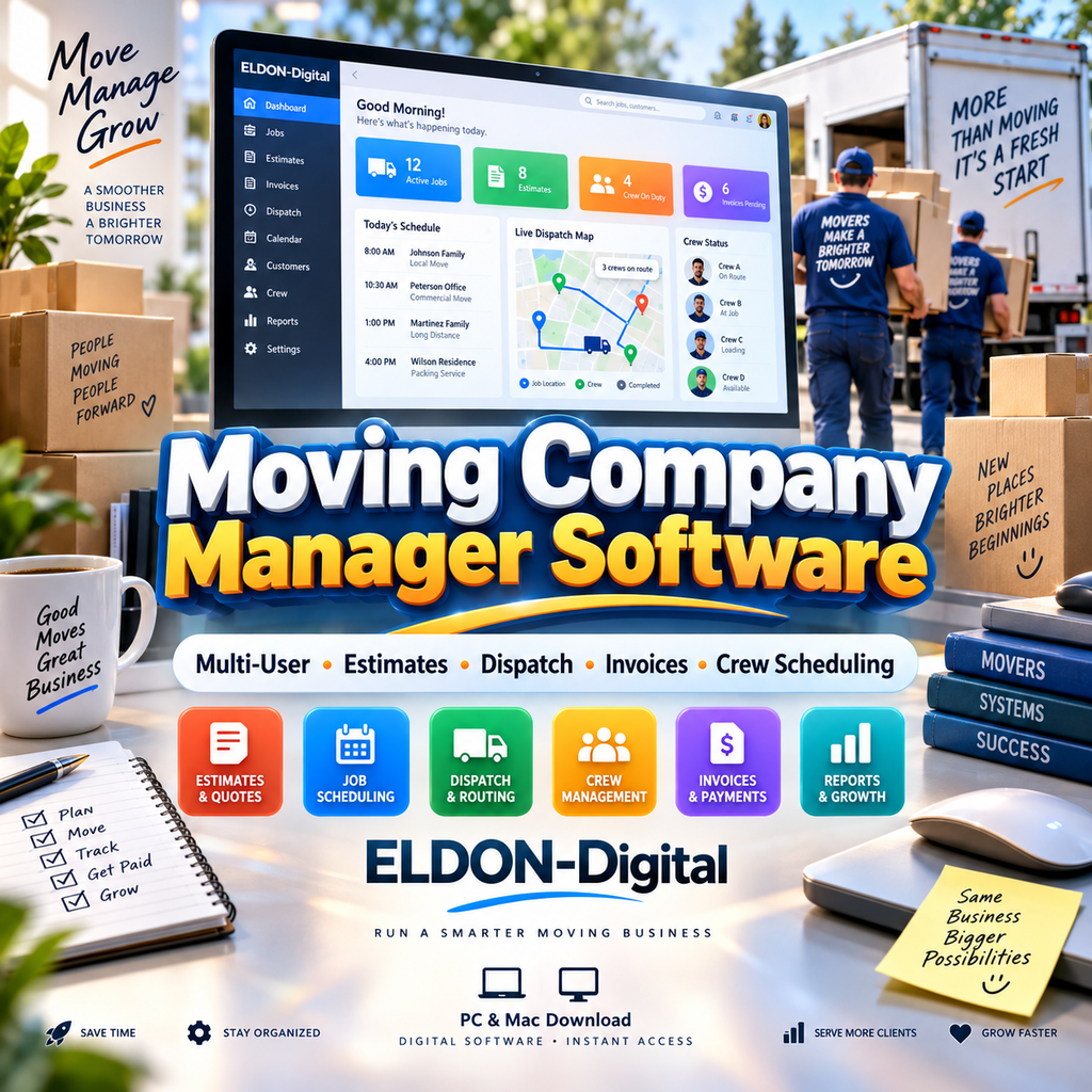 Moving Company Manager: