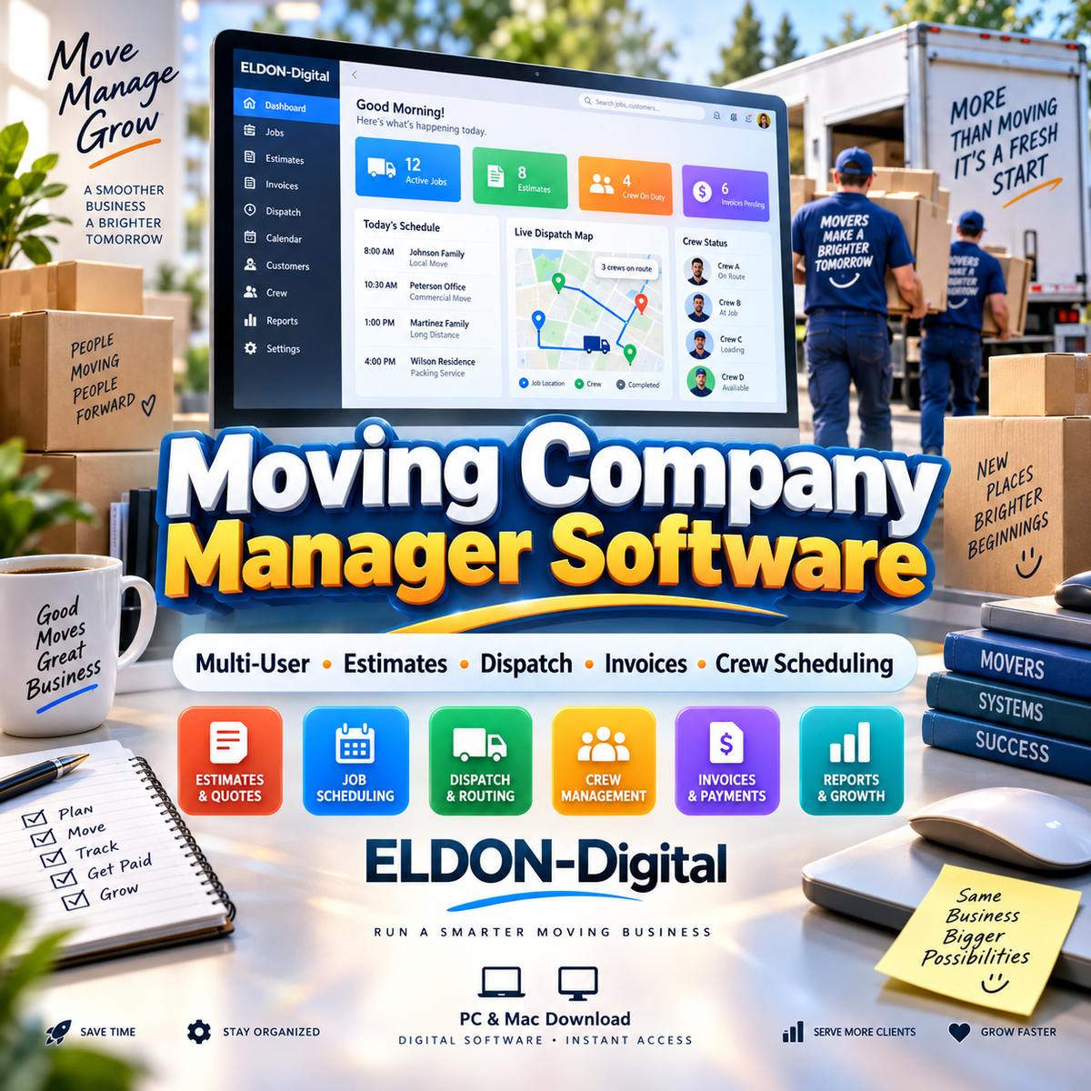 Moving Company Manager: