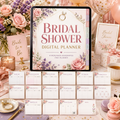 Bridal Shower Digital Planner GoodNotes iPad