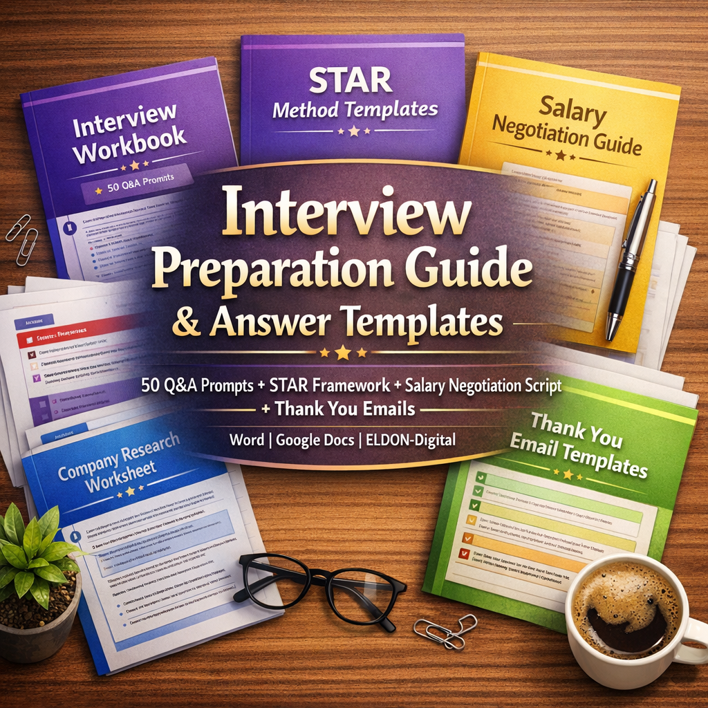 Interview Preparation Guide & Answer Templates