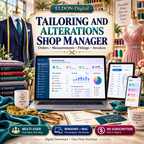 Tailoring and Alterations Shop Manager Software