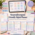 Neurodivergent Digital Planner for ADHD & Autism GoodNotes iPad