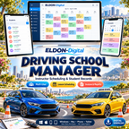 Driving School and Instructor Scheduling Manager Software