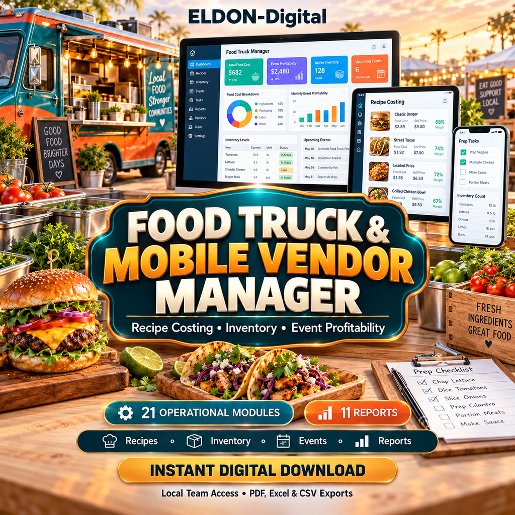 Food Truck Management Software