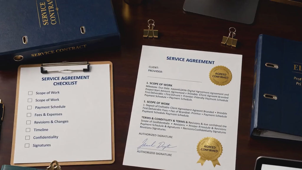 Service Contract Template Word