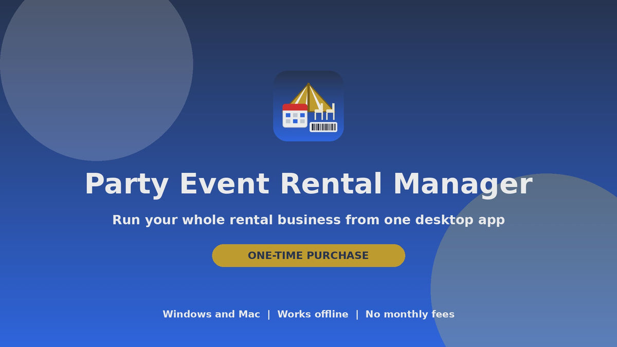 Complete Rental Business Software