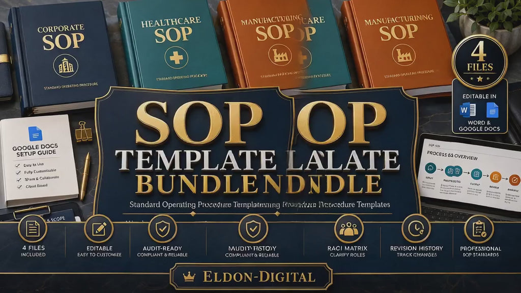 SOP Template Bundle
