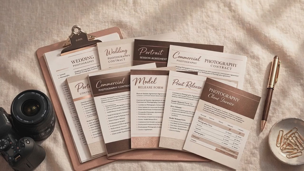 Photography Contract Bundle Word
