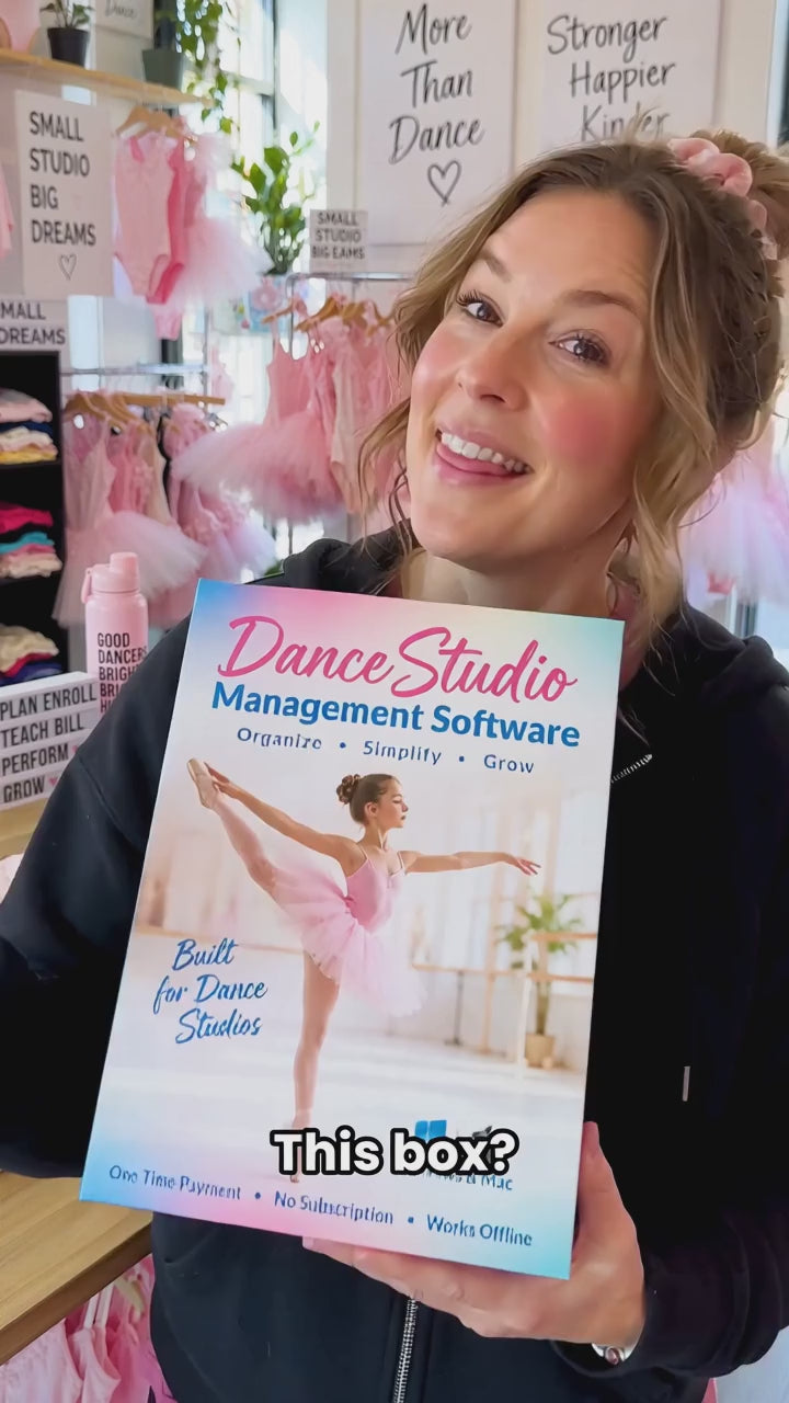 Dance Studio and Class Manager