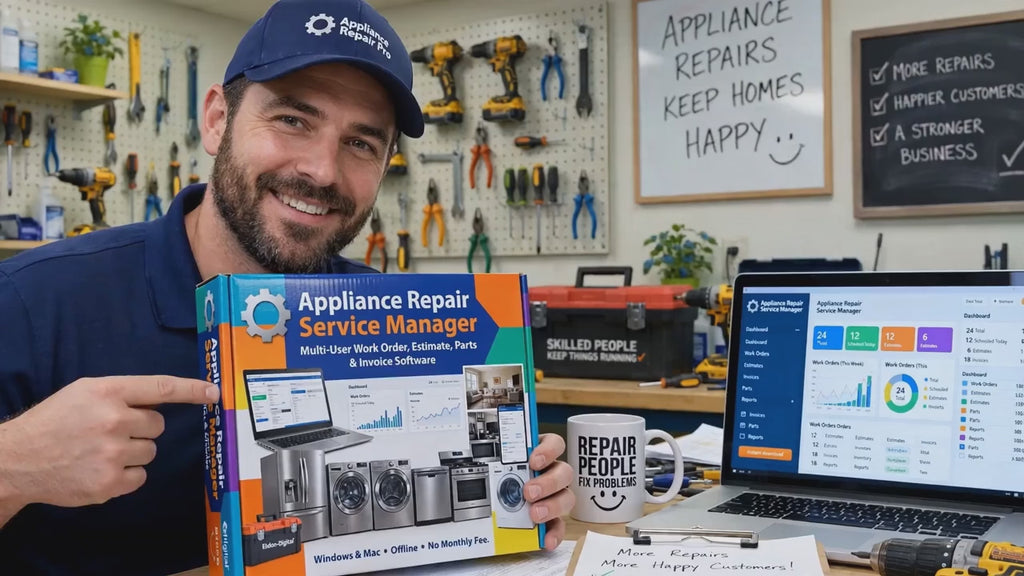 Appliance Repair Service Manager Software