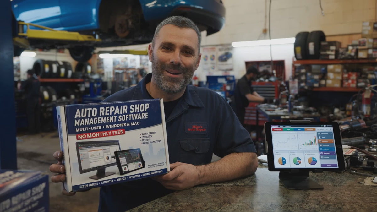 Multi-User Auto Repair Shop Management Software