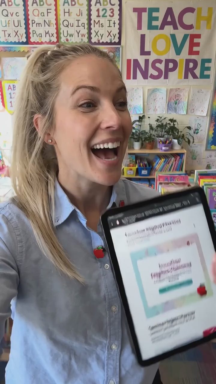Teacher Digital Planner GoodNotes & iPad