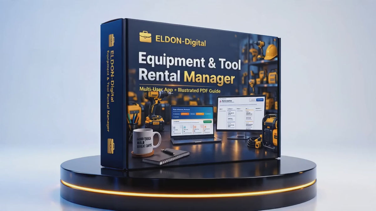 Equipment Rental Management Software