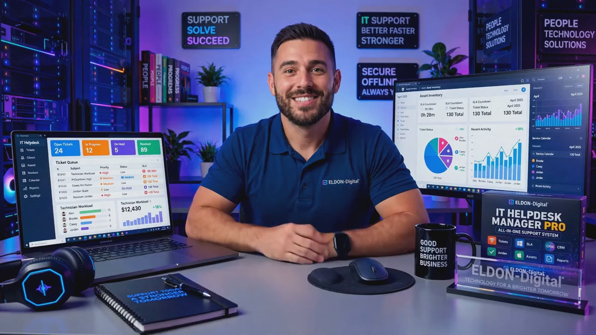 IT Helpdesk Manager Pro