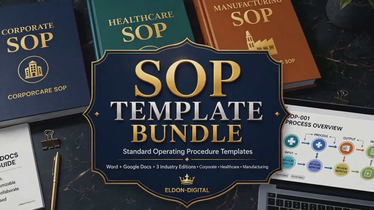 SOP Template Bundle