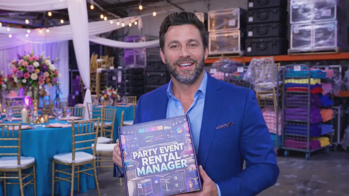 Party Event Rental Manager