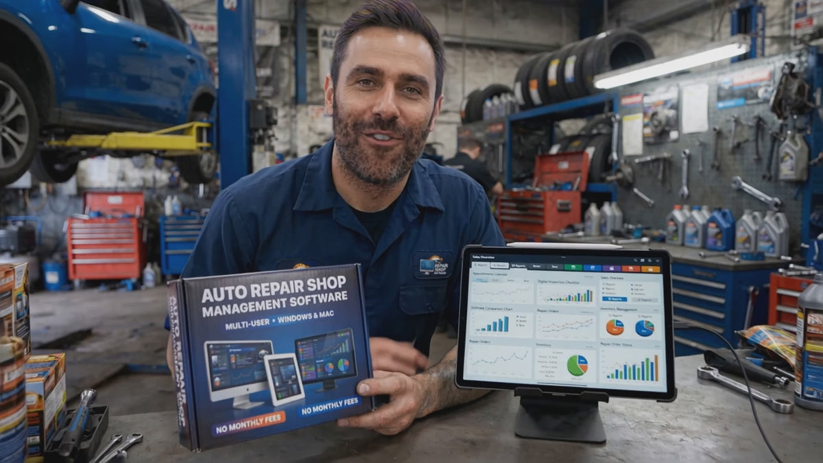 Multi-User Auto Repair Shop Management Software