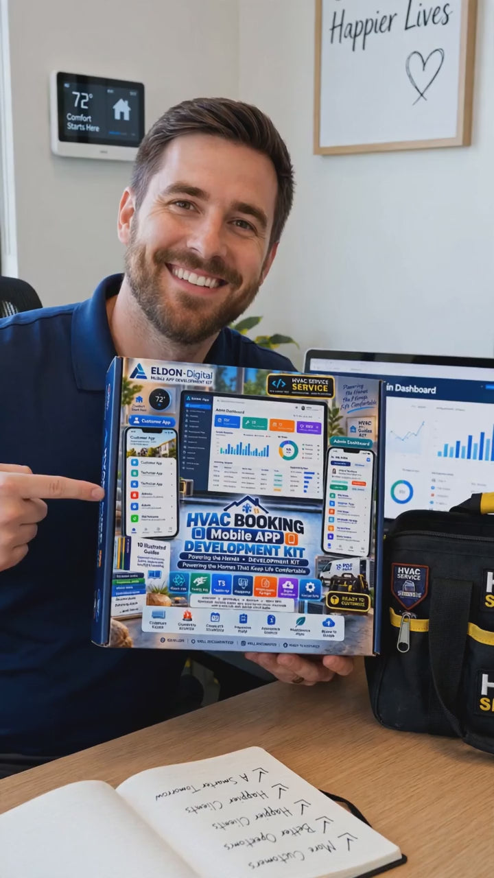 HVAC Booking App Development Kit