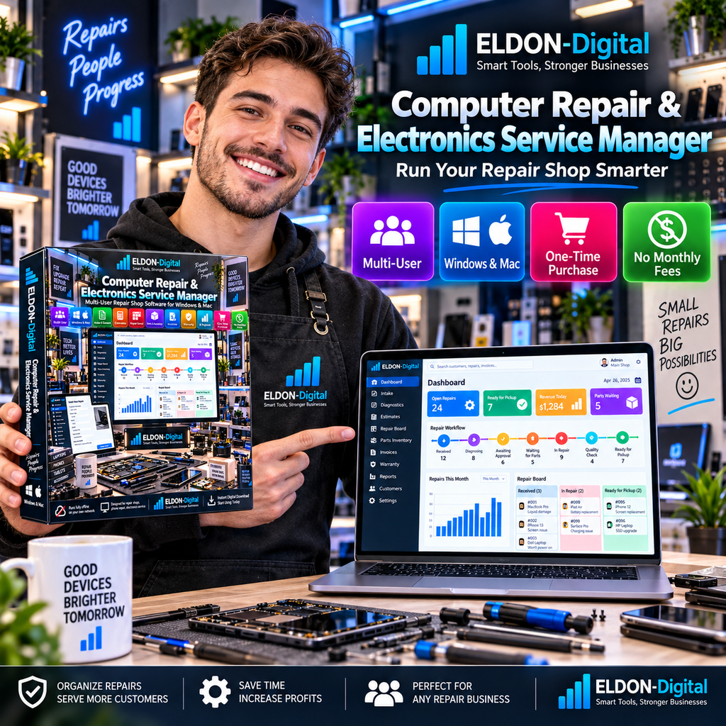 Computer Repair and Electronics Service Manager