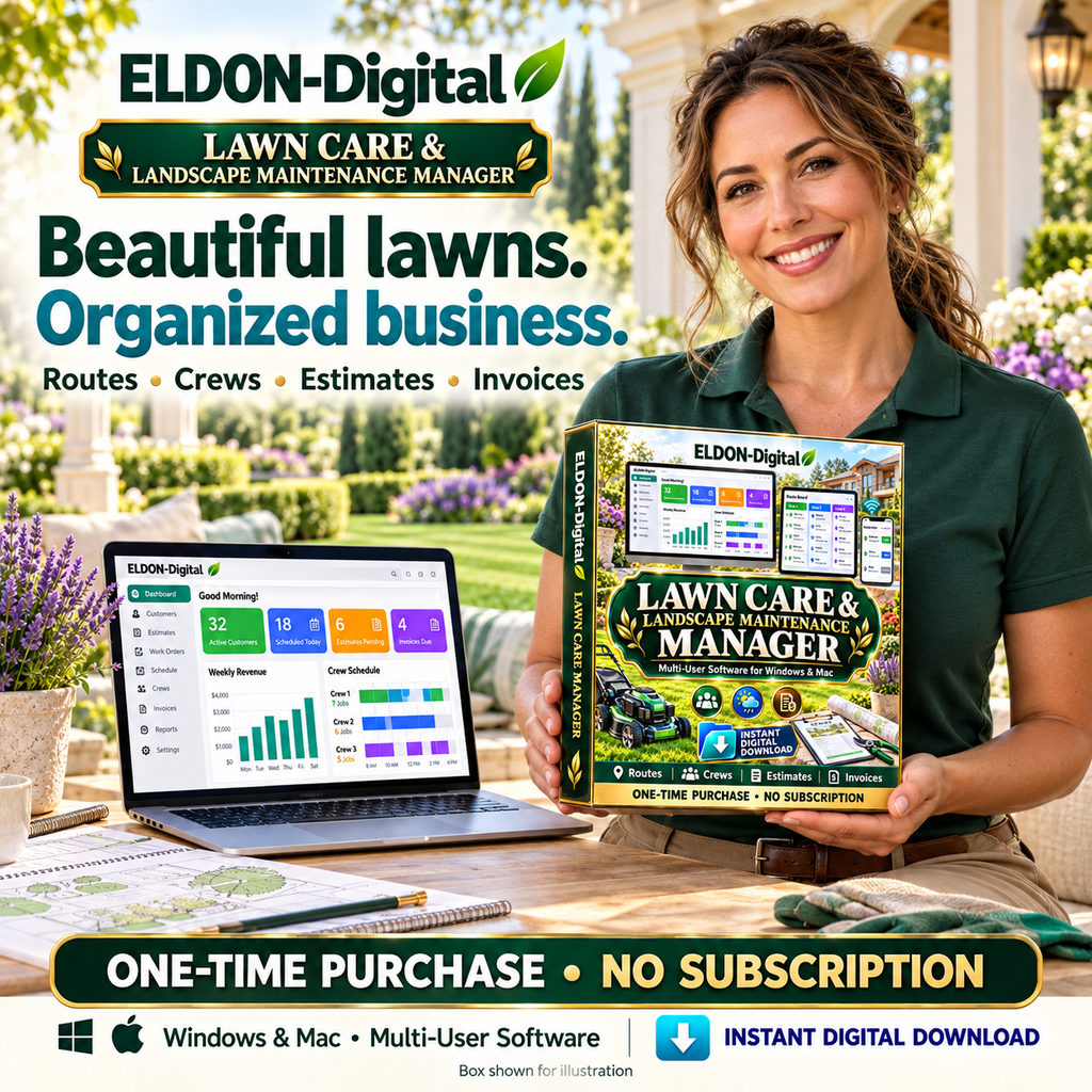 Lawn Care and Landscape Maintenance Manager