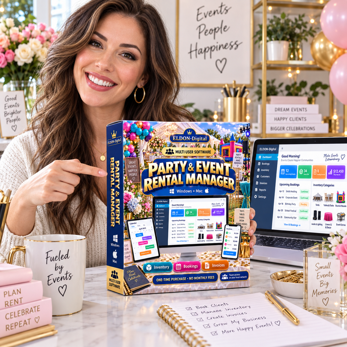 Party and Event Rental Manager