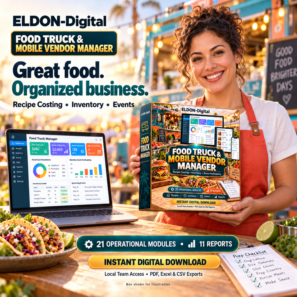 Food Truck Management Software